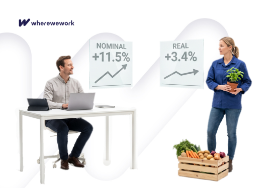 Salariile în Moldova 2025: +11,5% nominal, doar 3,4% real