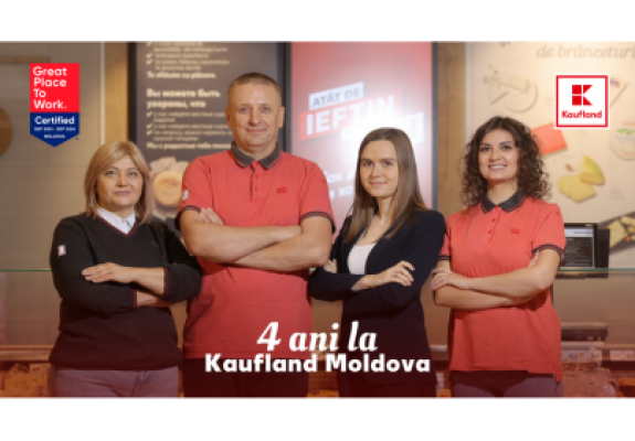 #TeamKaufland în Republica Moldova: patru ani de creștere și realizări