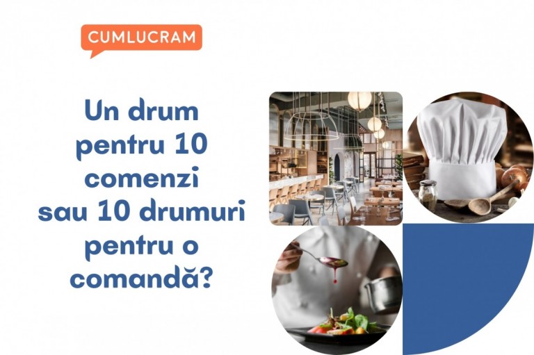 Un drum pentru 10 comenzi sau 10 drumuri pentru o comandă? Un drum pentru 10 comenzi sau 10 drumuri pentru o comandă?