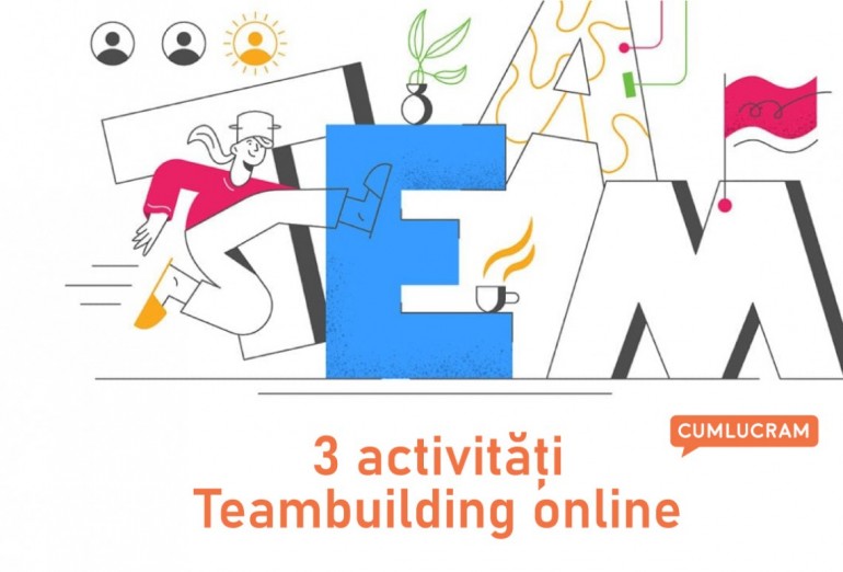3 activități de teambuilding online 3 activități de teambuilding online