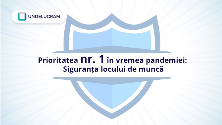 Prioritatea nr. 1 în vremea pandemiei - siguranța locului de muncă Prioritatea nr. 1 în vremea pandemiei - siguranța locului de muncă