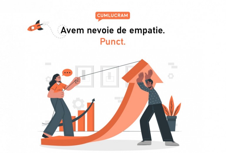 Avem nevoie de empatie. Punct. Avem nevoie de empatie. Punct.