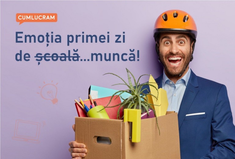 Emoția primei zile de școală, în prima de la noul job Emoția primei zile de școală, în prima de la noul job